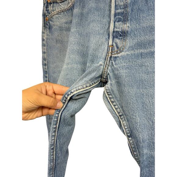 Levi’s The Vintage Twin Upcycled Jeans 501 Fit Size 40 Or Womens 12/14 - Picture 4 of 11